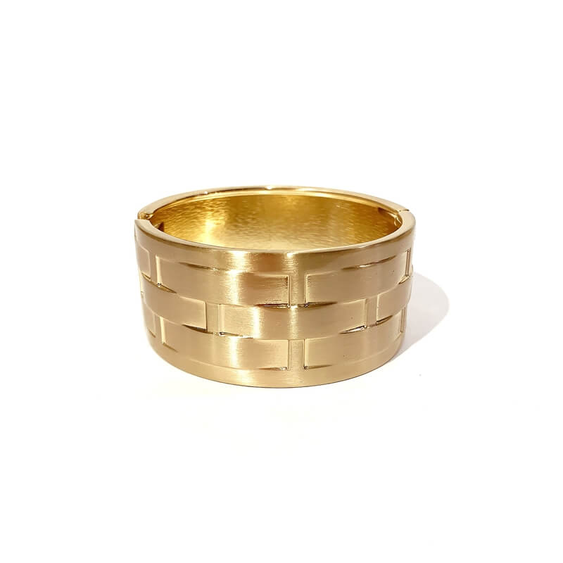 Brazalete rodio dorado